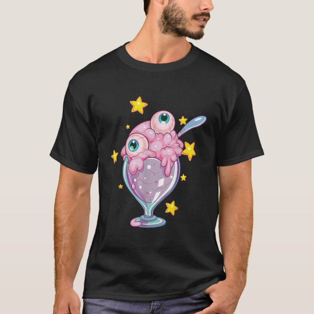T-shirt Pastel Goth Milkshake Monster Éffrayant Horaire de (Devant)
