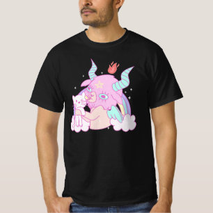 T-shirt Pastel Goth Nu Goth Baby Baphomet Kawaii