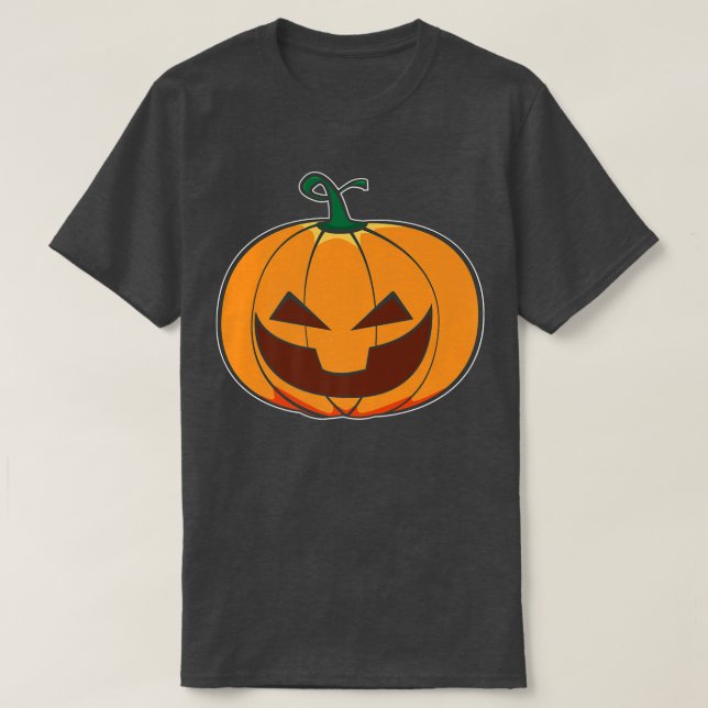 T-shirt Pastel Goth Nu Halloween Citrouille mou Jackolante (Design devant)