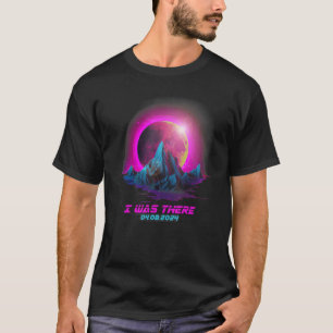 T-shirt Pastel Goth Vaporwave Total Solaire Eclipse 2024 I