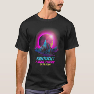 T-shirt Pastel Goth Vaporwave Total Solaire Eclipse 2024 K