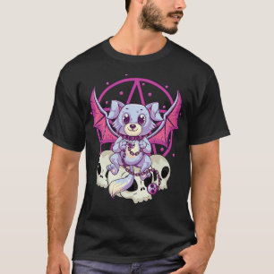 T-shirt Pastel Goth Vêtements Kawaii Cute Japonais Yami A