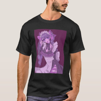 T-shirt Pastel Goth Yami Kawaii Aesthétique Anime Girl
