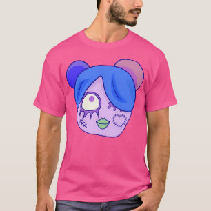 T-shirt Pastel Goth Zombie Girl - Halloween Cute Kawaii Fa