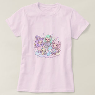 T-Shirt Pastel Magical Friends