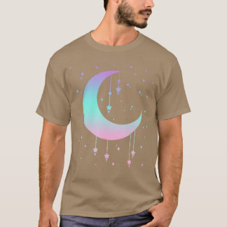 T-shirt Pastel Moon Kawaii Pastel Goth Small funny