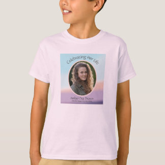 T-shirt Pastel Photo Funérailles pour enfants