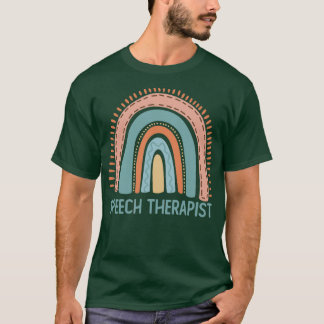 T-shirt Pastel Rainbow SLP orthophoniste 1