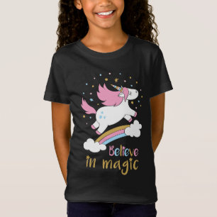 T-Shirt Pastel Rainbow Unicorn