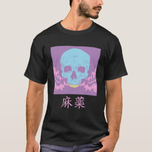 T-shirt Pastel Skull Soft Grunge Vêtements pour E Girl & E