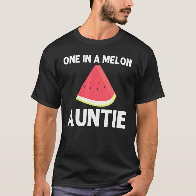 T-shirt Pastèque cool Pour Femmes Tantes Mélon Rouge Fruit (Devant)