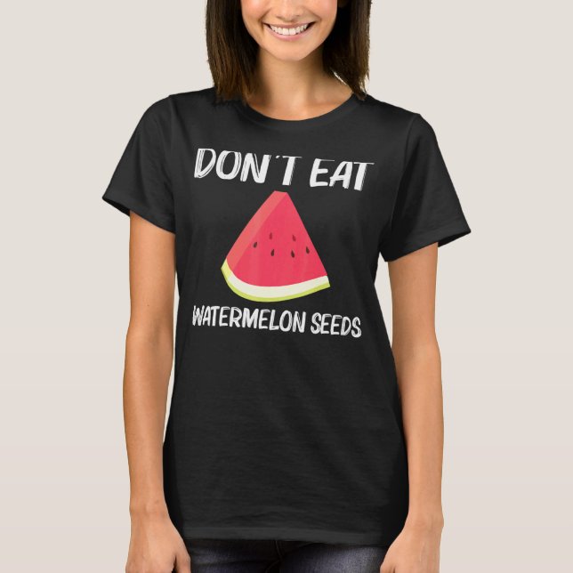 T-shirt Pastèque Cool Pour Hommes Femmes Boisson Fruit Pas (Devant)