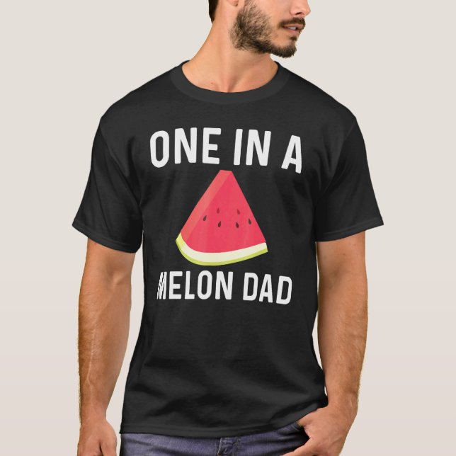 T-shirt Pastèque cool Pour Papa Père Père Red Melon Fruit  (Devant)