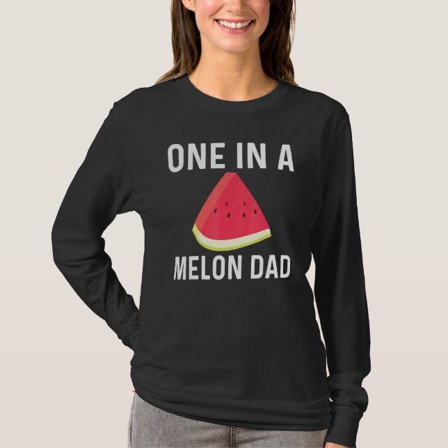 T-shirt Pastèque cool Pour Papa Père Père Red Melon Fruit  (Devant)