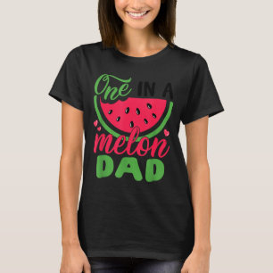 T-shirt Pastèque de 1er anniversaire mignonne Papa 1er ann