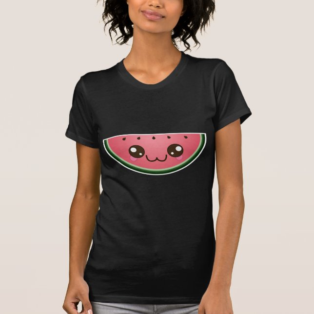 T-shirt Pastèque de Kawaii (Devant)