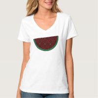 Pastèque de Palestine Broderie tatreez rouge