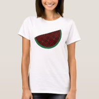 Pastèque de Palestine Broderie tatreez rouge