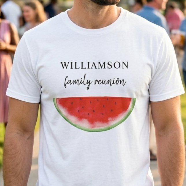T-shirt Pastèque de réunion de famille (Créateur téléchargé)