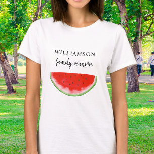 T-shirt Pastèque de Réunion familiale