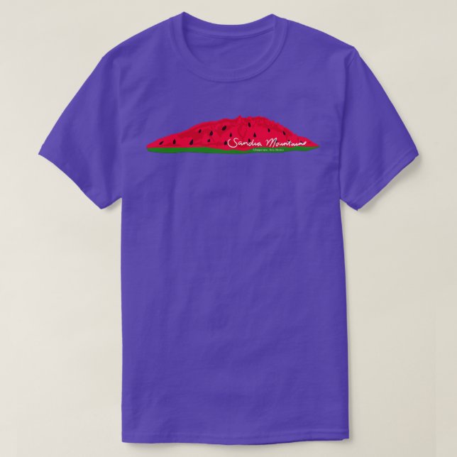 T-shirt Pastèque des monts Sandia (Design devant)