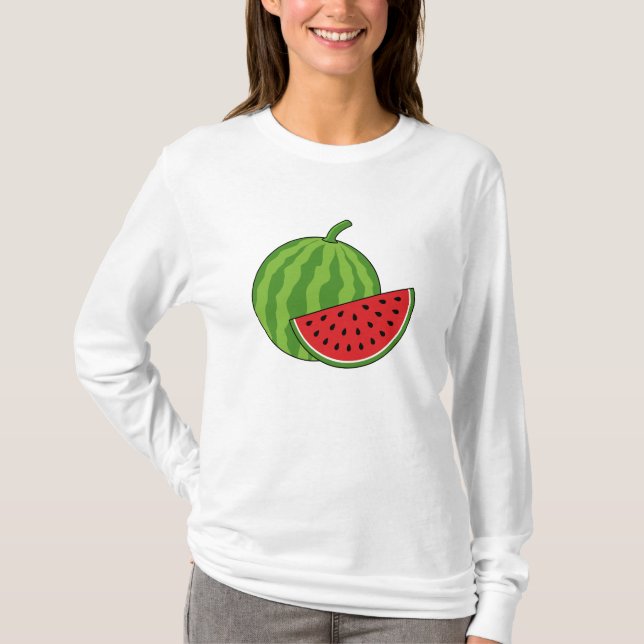 T-shirt Pastèque et tranche (Devant)