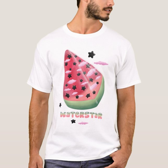 T-shirt Pastèque étoile  (Devant)