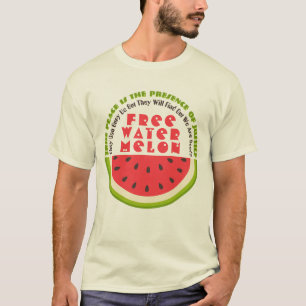 T-shirt Pastèque libre à clé basse