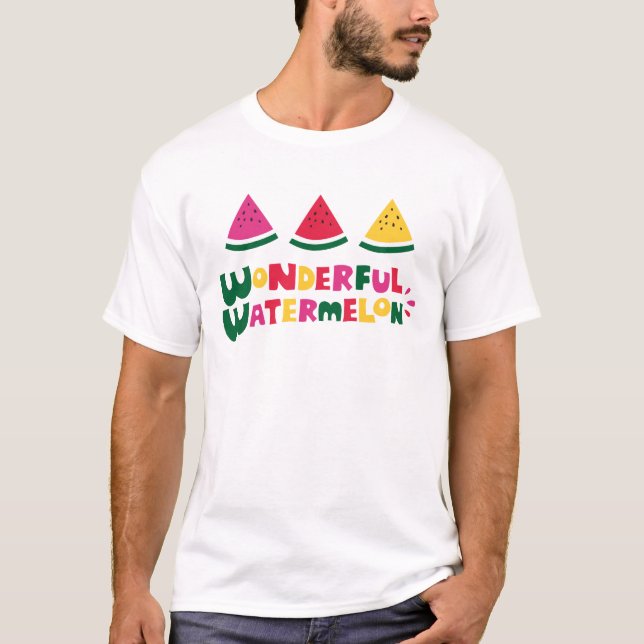 T-shirt Pastèque merveilleuse (Devant)