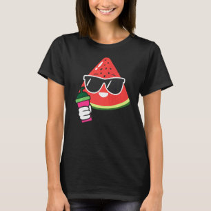 T-shirt Pastèque mignonne Pastèque Frappe  Fruit d'été