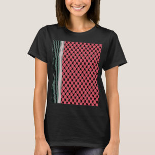 T-shirt Pastèque palestinienne Hatta Keffiyeh Kufiya Folk