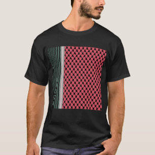 T-shirt Pastèque palestinienne Hatta Keffiyeh Kufiya Folk