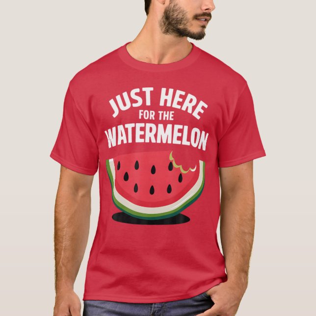 T-shirt Pastèque pour fruit - impression 2 (Devant)