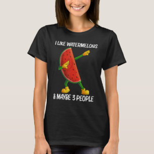 T-shirt Pastèque Pour Hommes Femmes Melon Fruit Plante