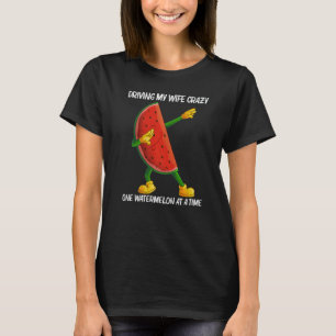T-shirt Pastèque pour hommes Papa Melon Fruit Plante