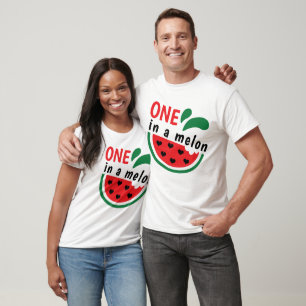 T-shirt Pastèque sincère UN dans un melon