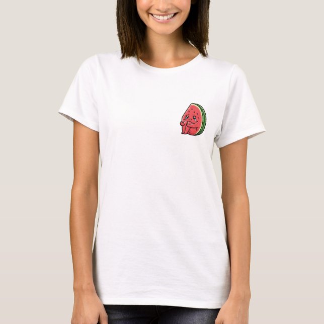 T-shirt Pastèque solitaire (Devant)