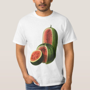 T-shirt Pastèques Vintage Hautes Rondes, Aliments Biologiq
