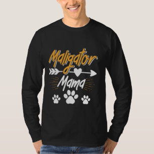 T-shirt Pasteur belge MALIGATOR MAMA Malinois Chien Maman