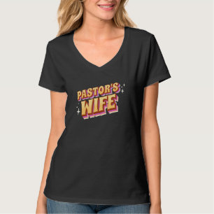 T-shirt Pasteurs Femme mignonne Amusants Prédicateurs Épou