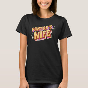 T-shirt Pasteurs Femme mignonne Amusants Prédicateurs Épou