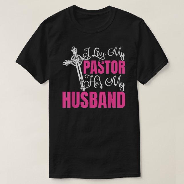 T-shirt Pastor Wife Funny Christian Church Anniversary App (Design devant)