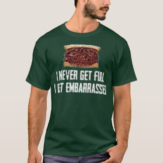 T-shirt Pastrami Chaud Mange Stomach Complet X Chien De Gr