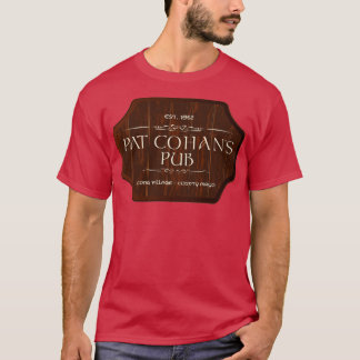 T-shirt Pat Cohans Pub de l'homme tranquille avec John Wa