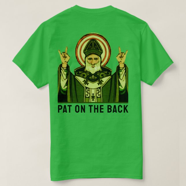 T-shirt Pat On The Back St. Patrick's Day (Design dos)