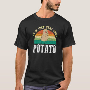 T-shirt Patate  Citation Fermier Vintage Agriculture