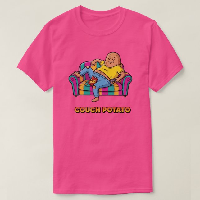 T-shirt Patate de canapé (Design devant)