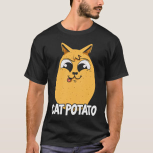 T-shirt Patate de chat Propriétaire de chat Patate Frites
