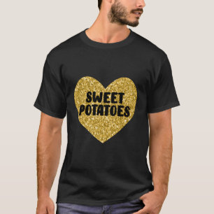 T-shirt Patates Douces J'Aime Les Patates Douces Nourritur