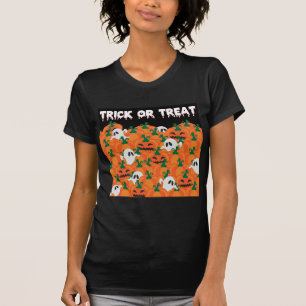 T-shirt Patch Citrouille Haunted Halloween Ghosts